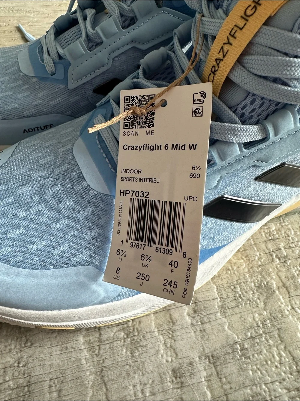 Adidas Crazyflight 6 Mid W Volleyball Shoes NWT Sz 8
